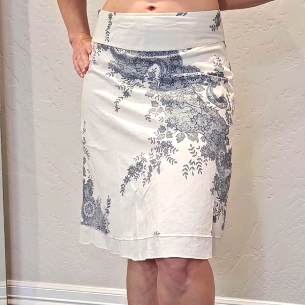 Gadzooks paisley skirt